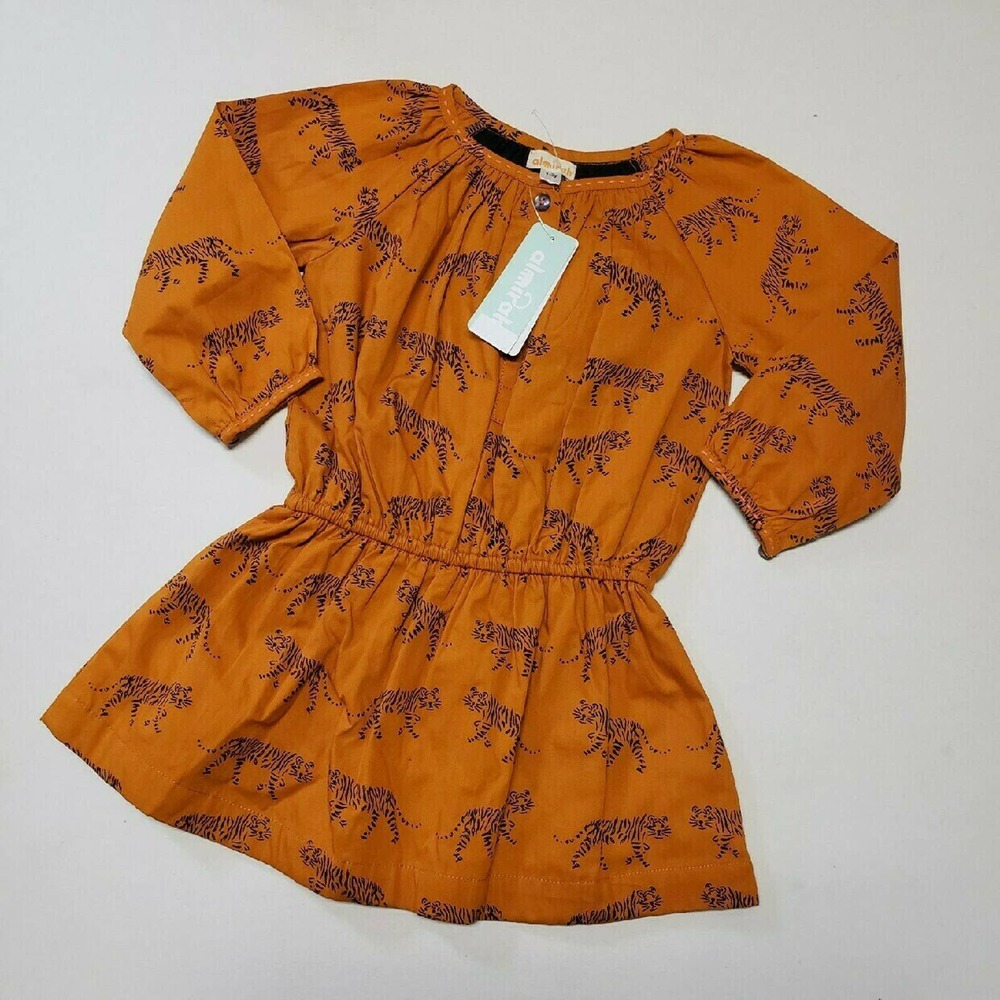 New Almirah Tiger Dress 1-2Y